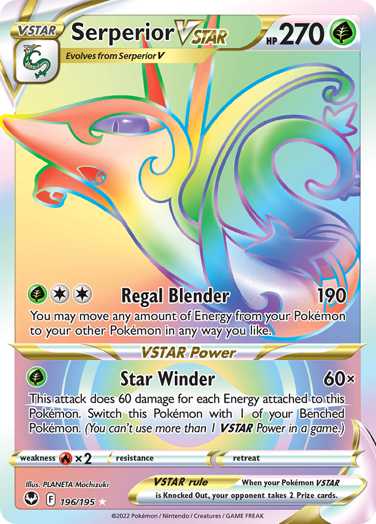 Serperior VSTAR card