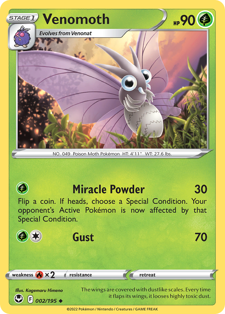 Venomoth card