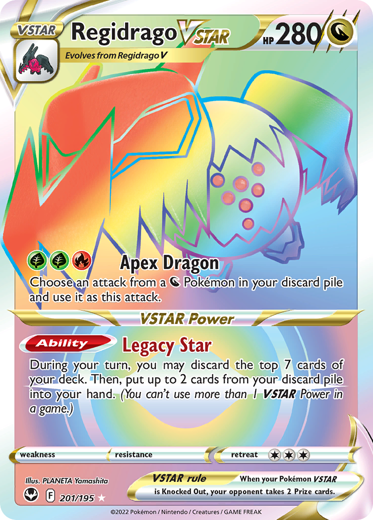 Regidrago VSTAR card