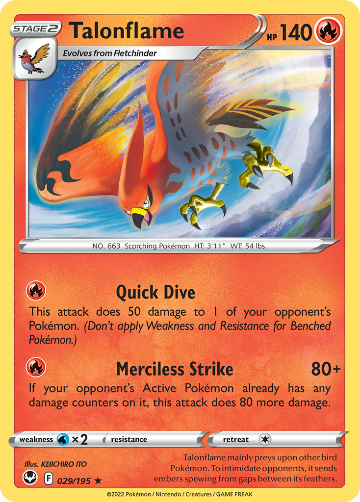 Talonflame card