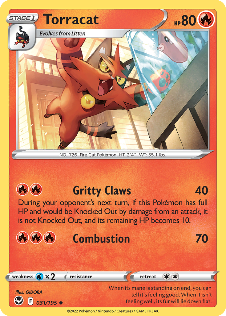 Torracat card