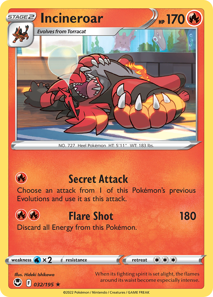 Incineroar card