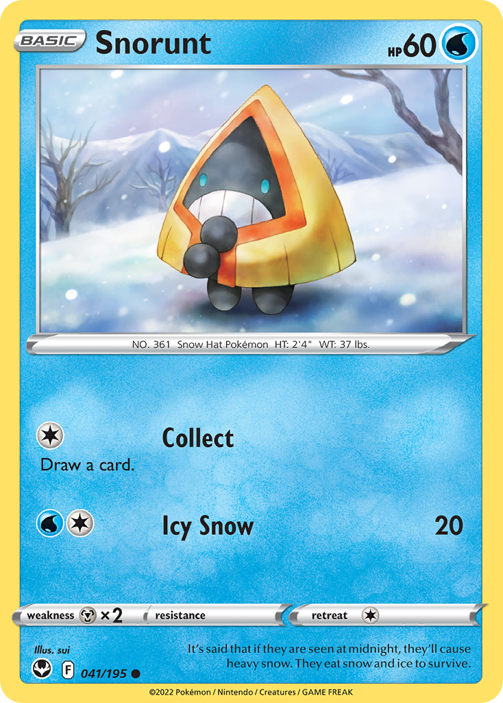 Snorunt card