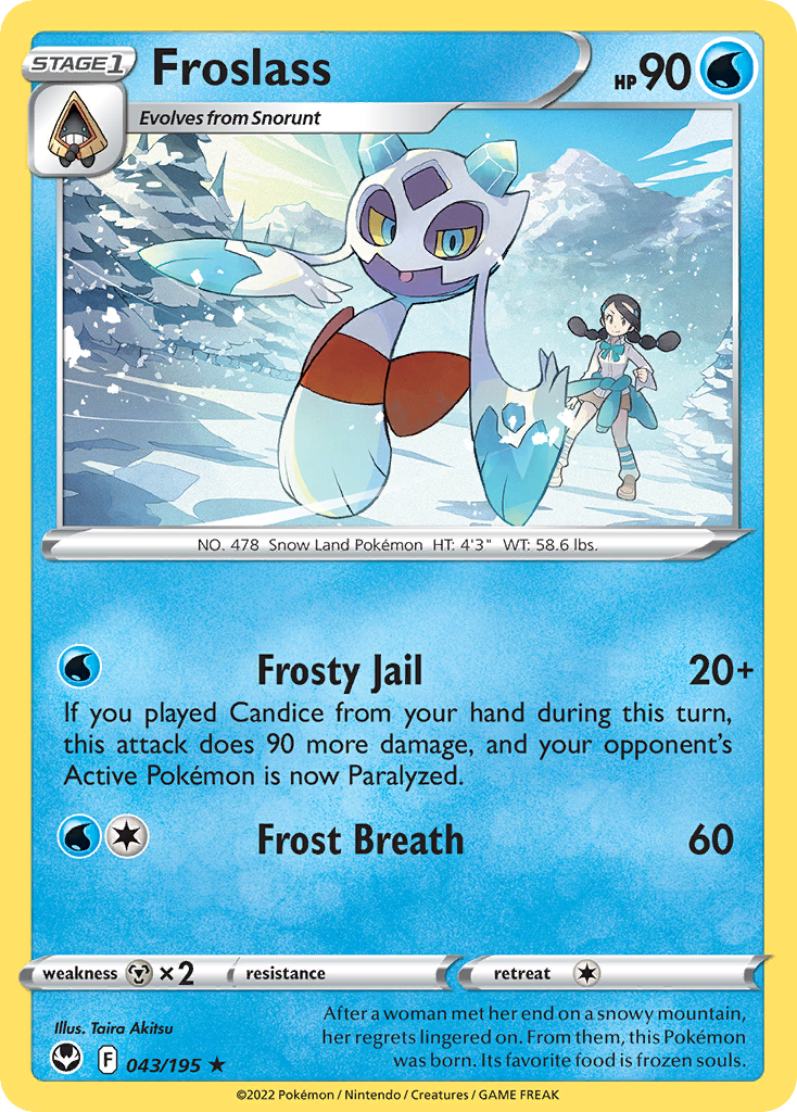 Froslass card