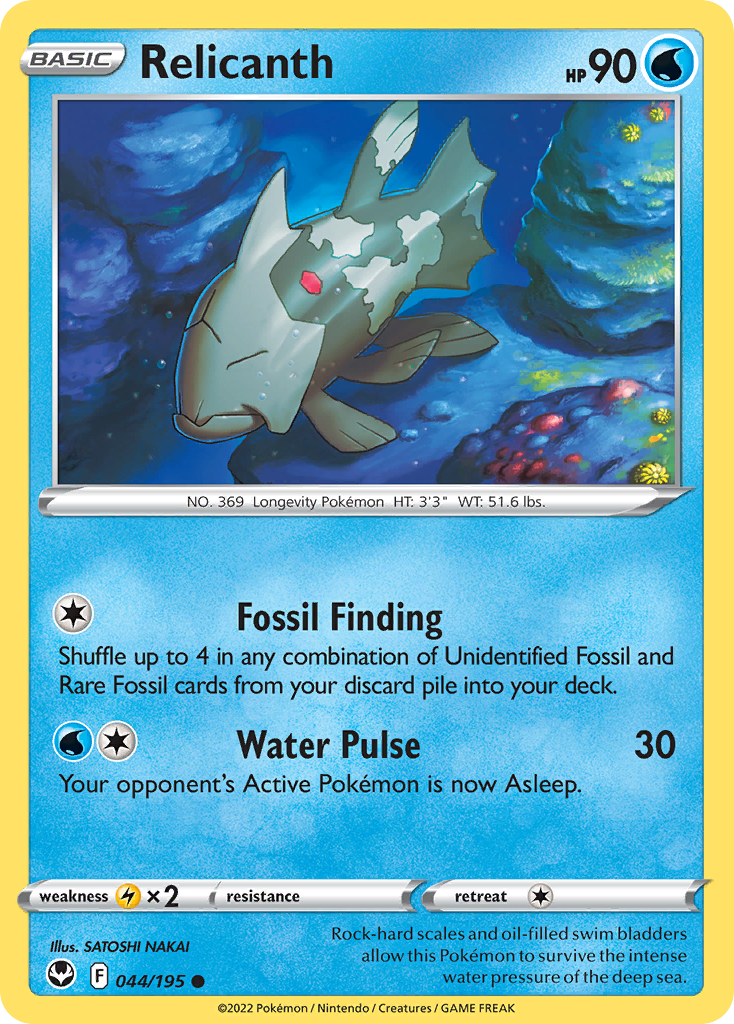 Relicanth card