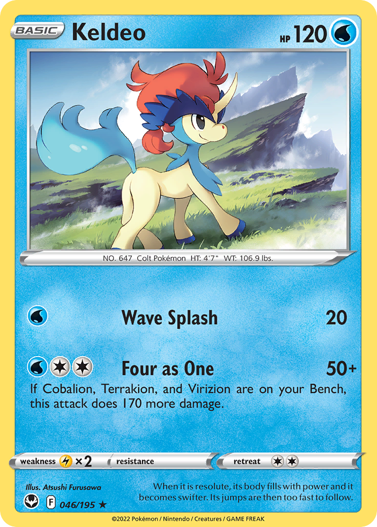 Keldeo card