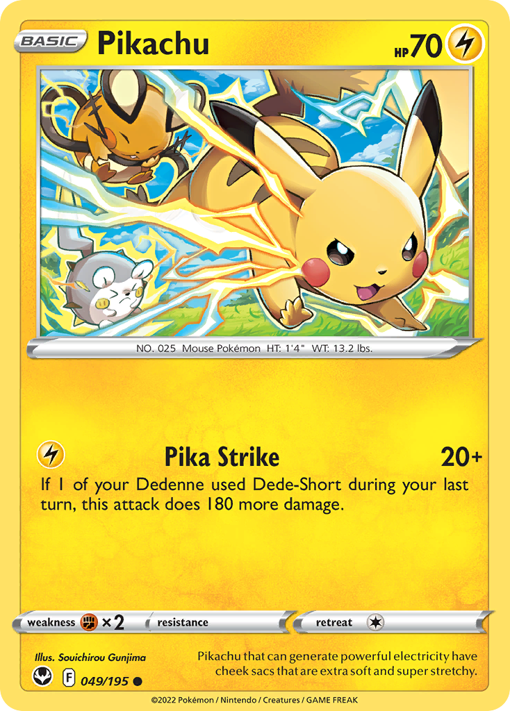 Pikachu card