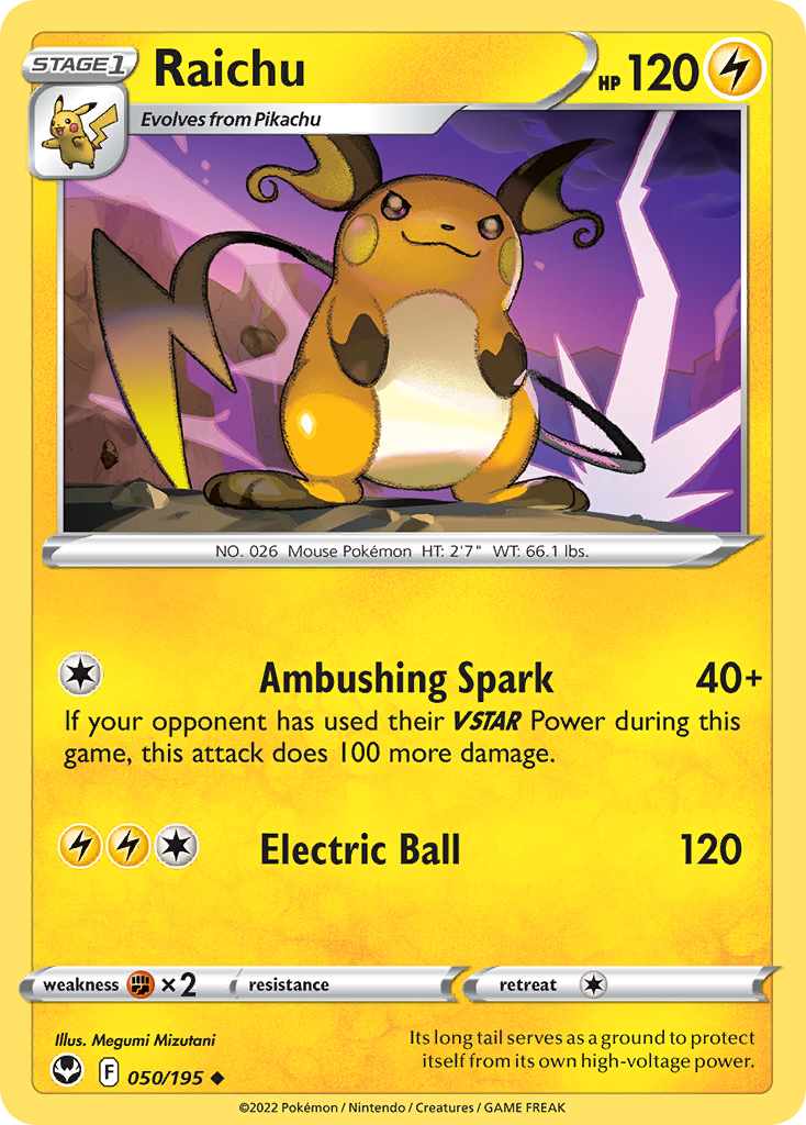 Raichu card