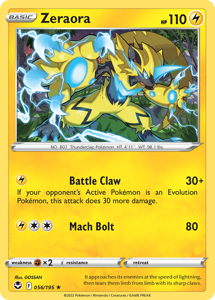 Zeraora card