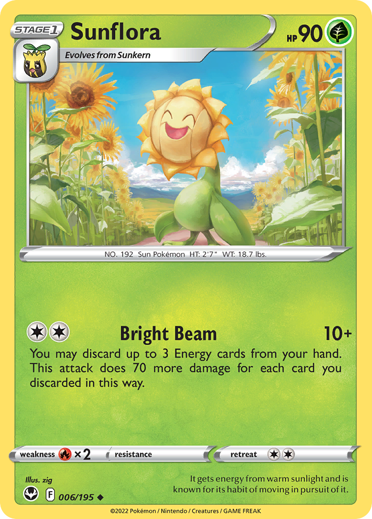 Sunflora card