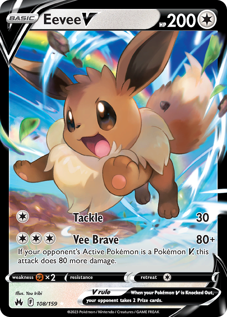 Eevee V card