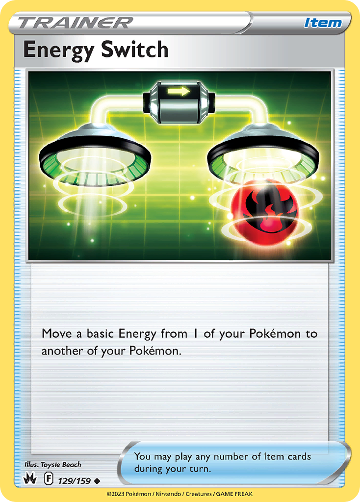 Energy Switch card