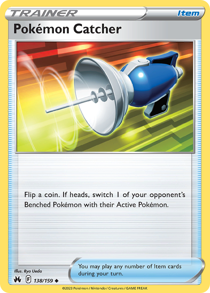 Pokémon Catcher card