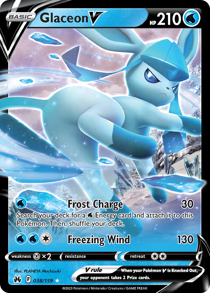 Glaceon V card