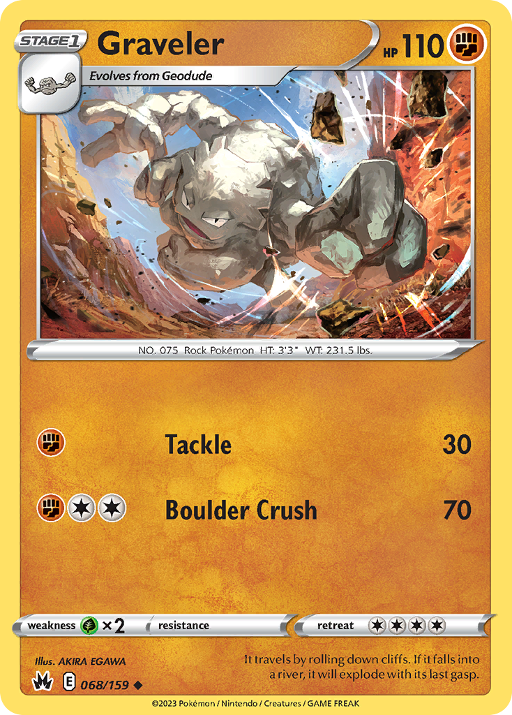 Graveler card