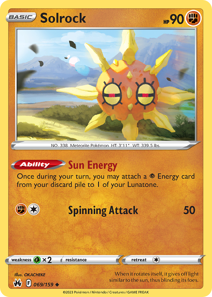 Solrock card