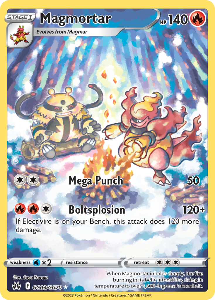 Magmortar card