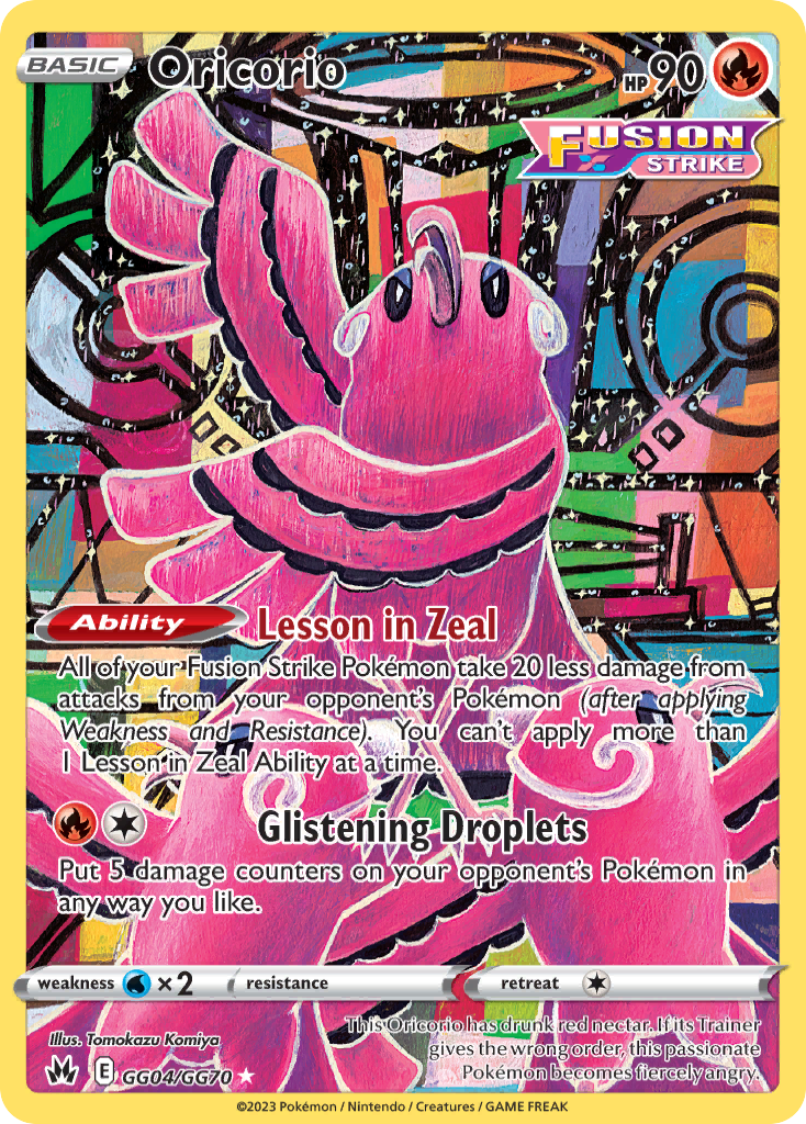 Oricorio card