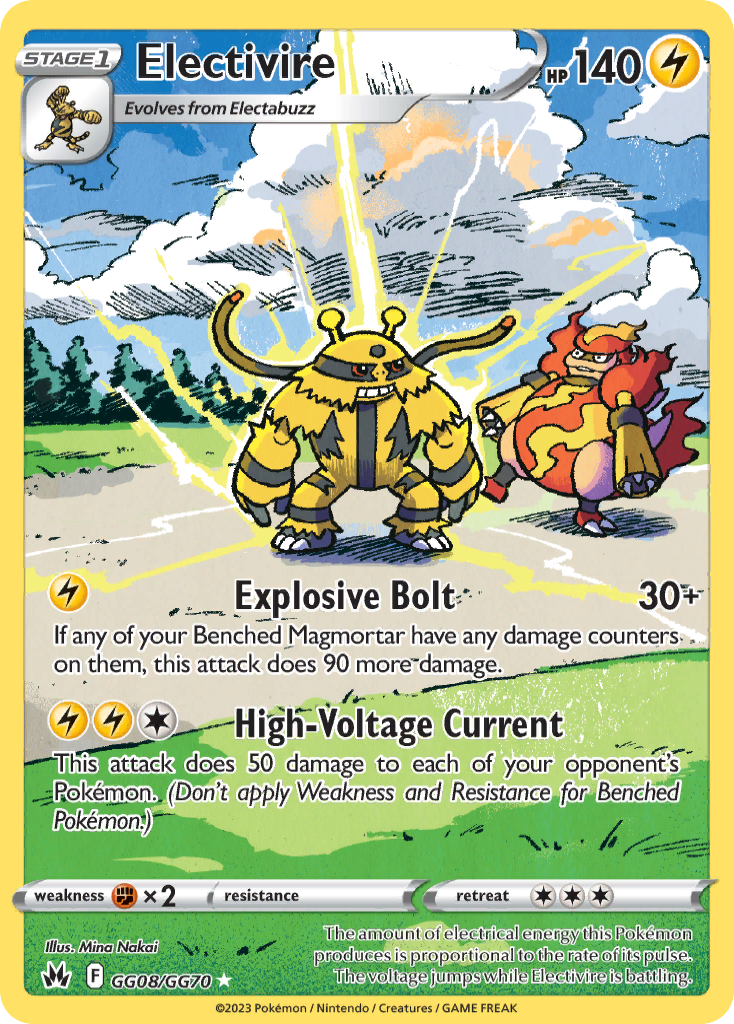 Electivire card