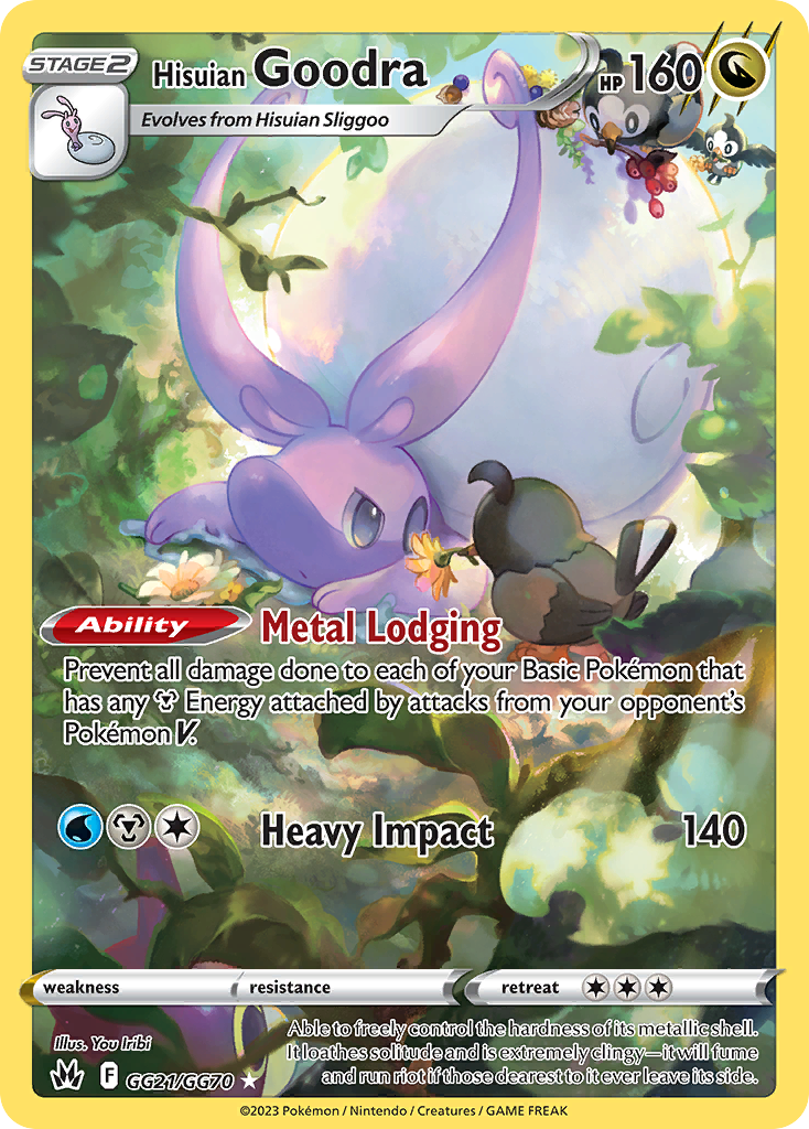 Hisuian Goodra card