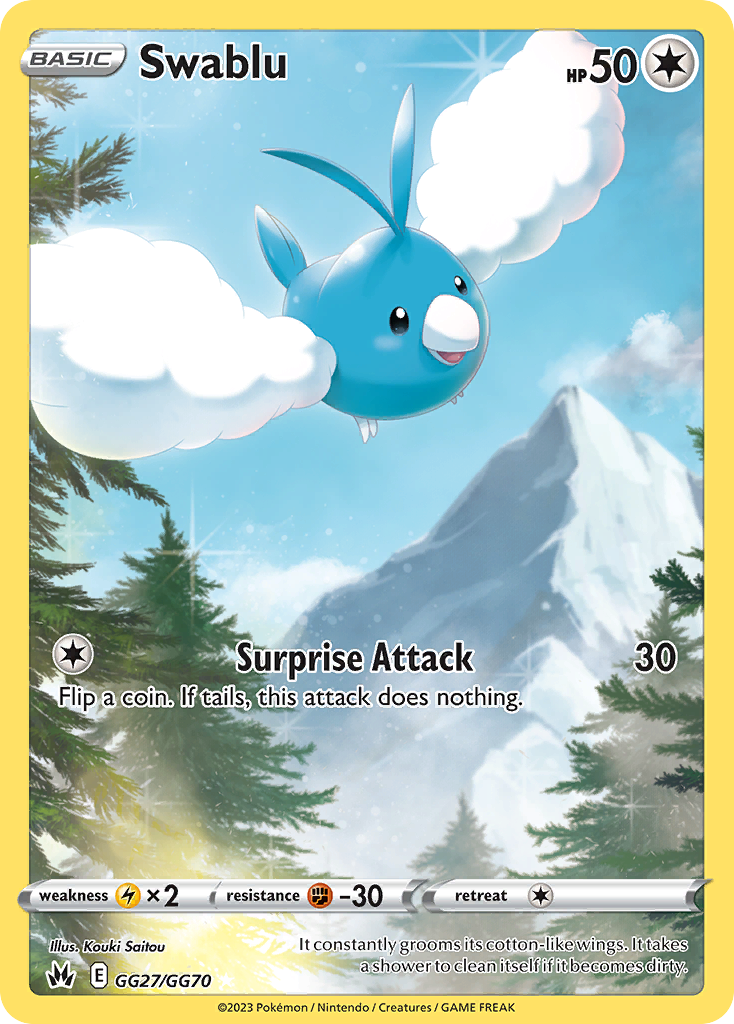 Swablu card