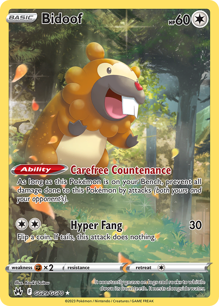 Bidoof card