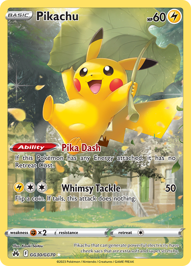 Pikachu card