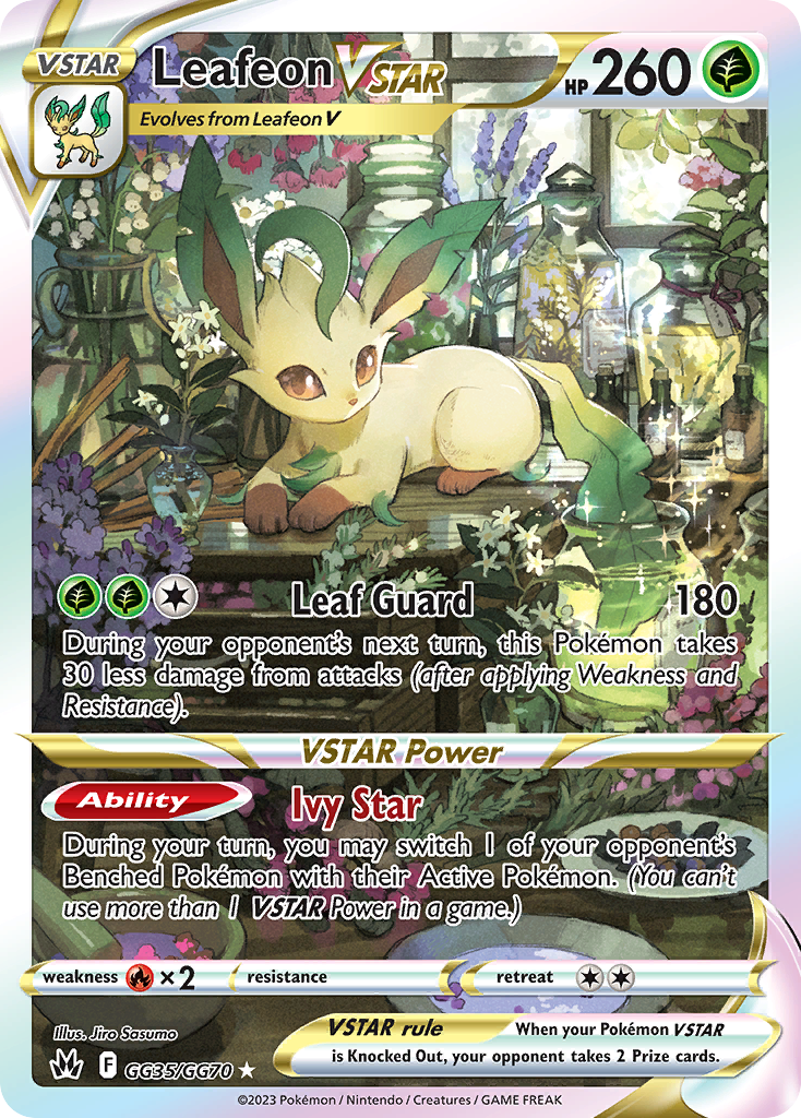 Leafeon VSTAR card