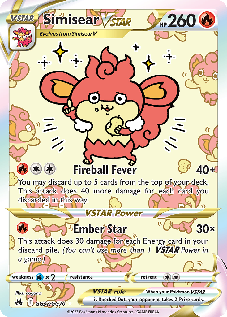 Simisear VSTAR card