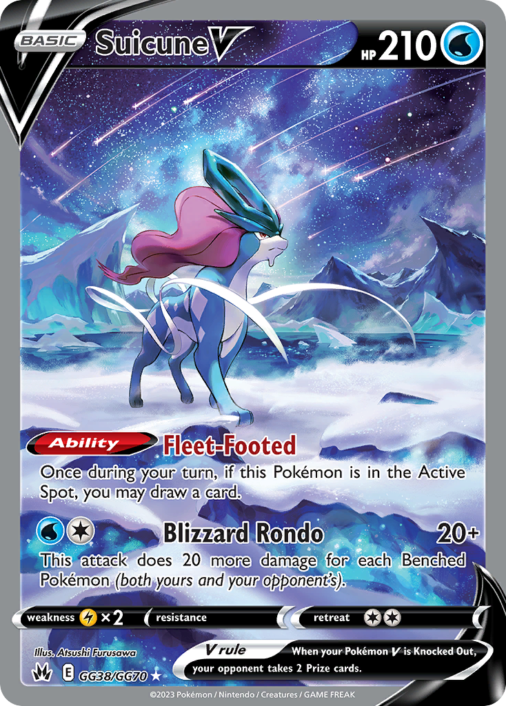 Suicune V card