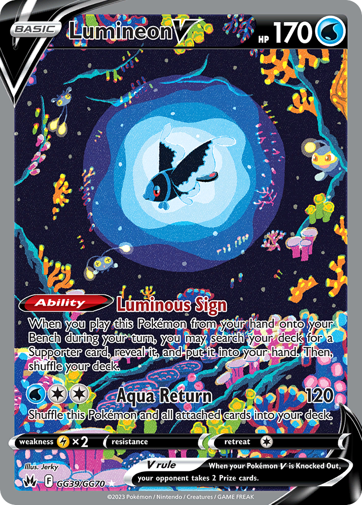 Lumineon V card