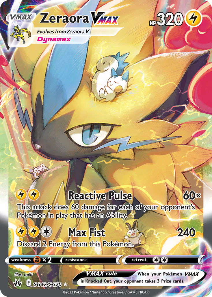 Zeraora VMAX card