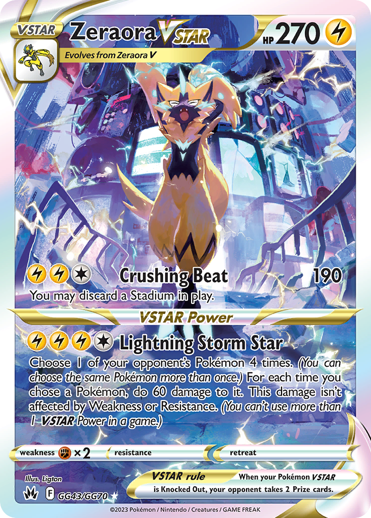 Zeraora VSTAR card