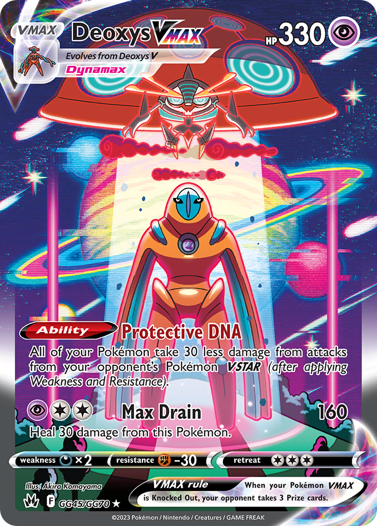 Deoxys VMAX card