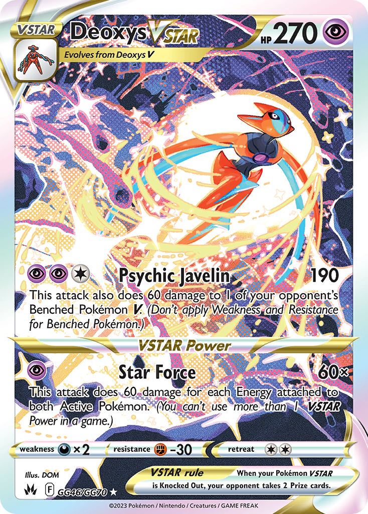 Deoxys VSTAR card