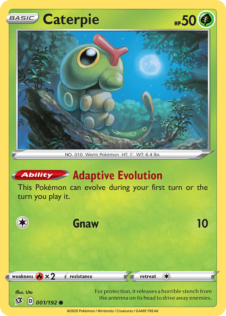 Caterpie card