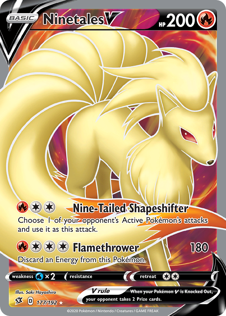 Ninetales V card