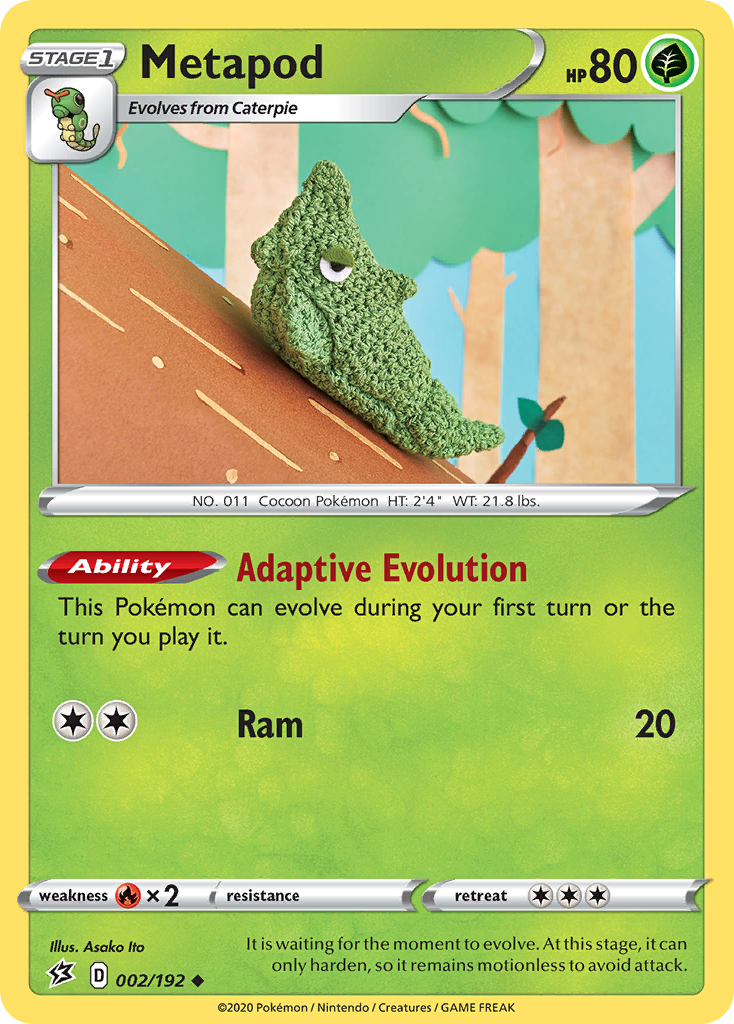 Metapod card