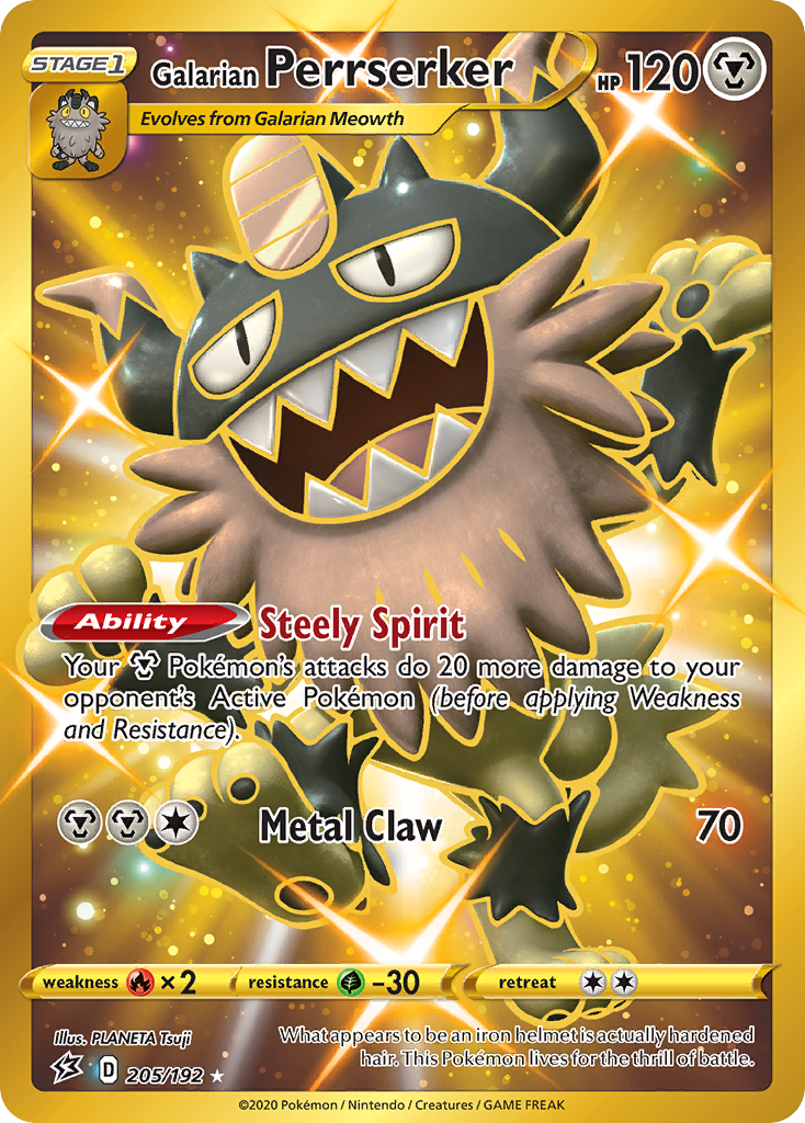 Galarian Perrserker card