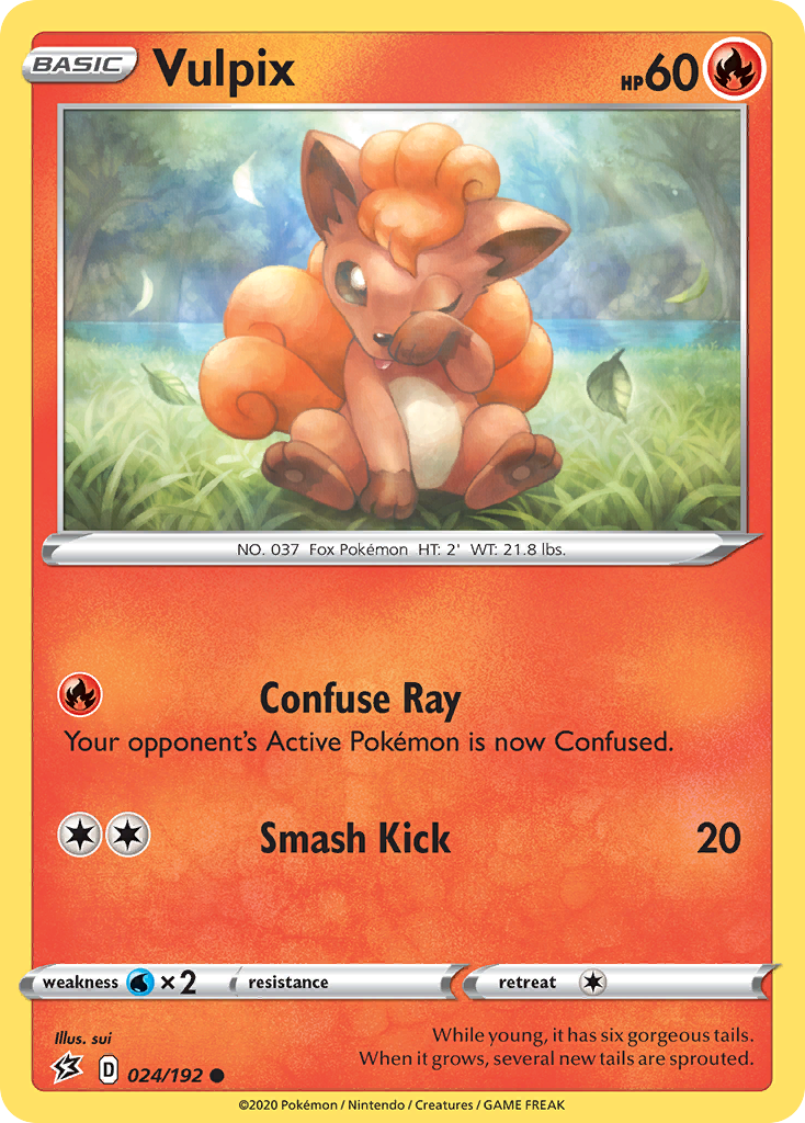 Vulpix card