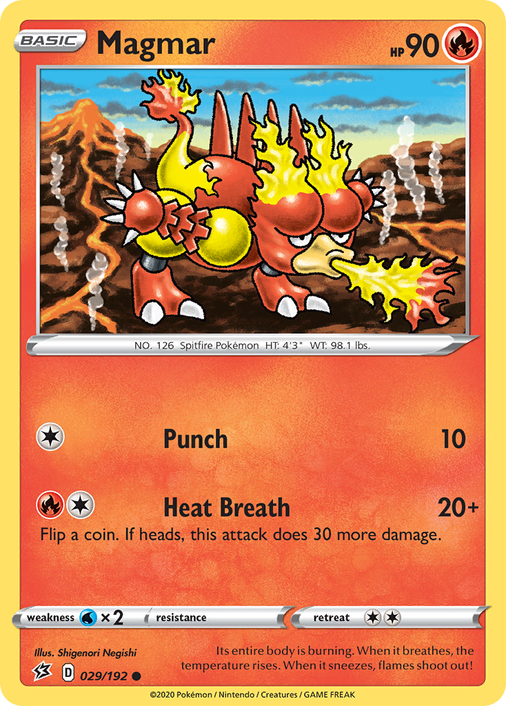 Magmar card