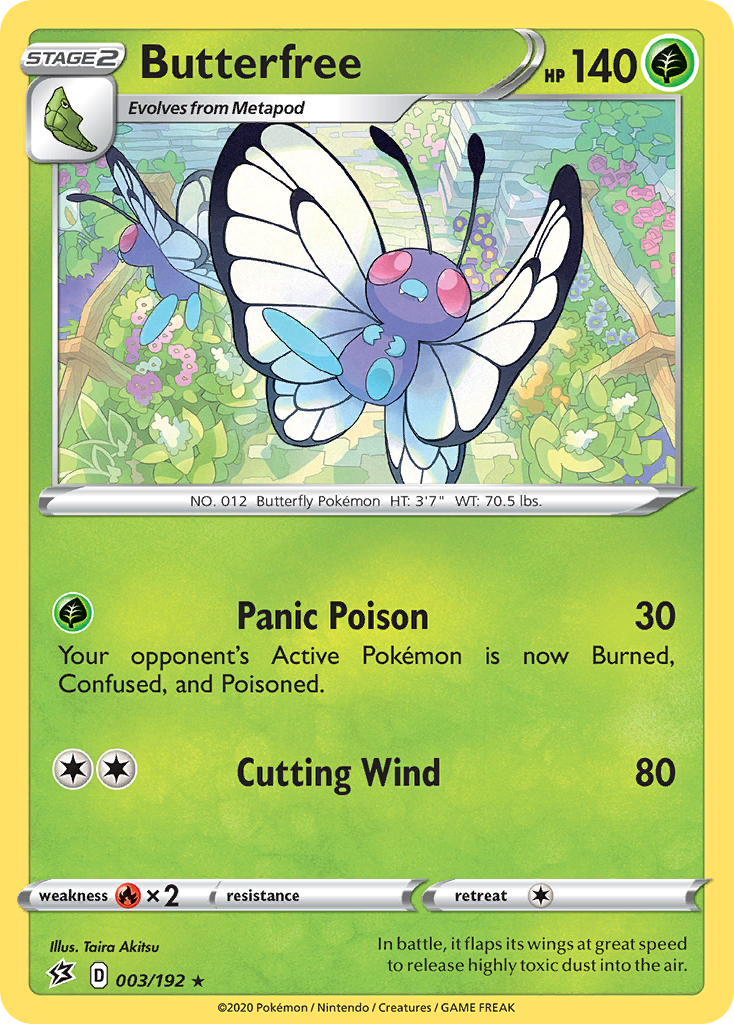 Butterfree card