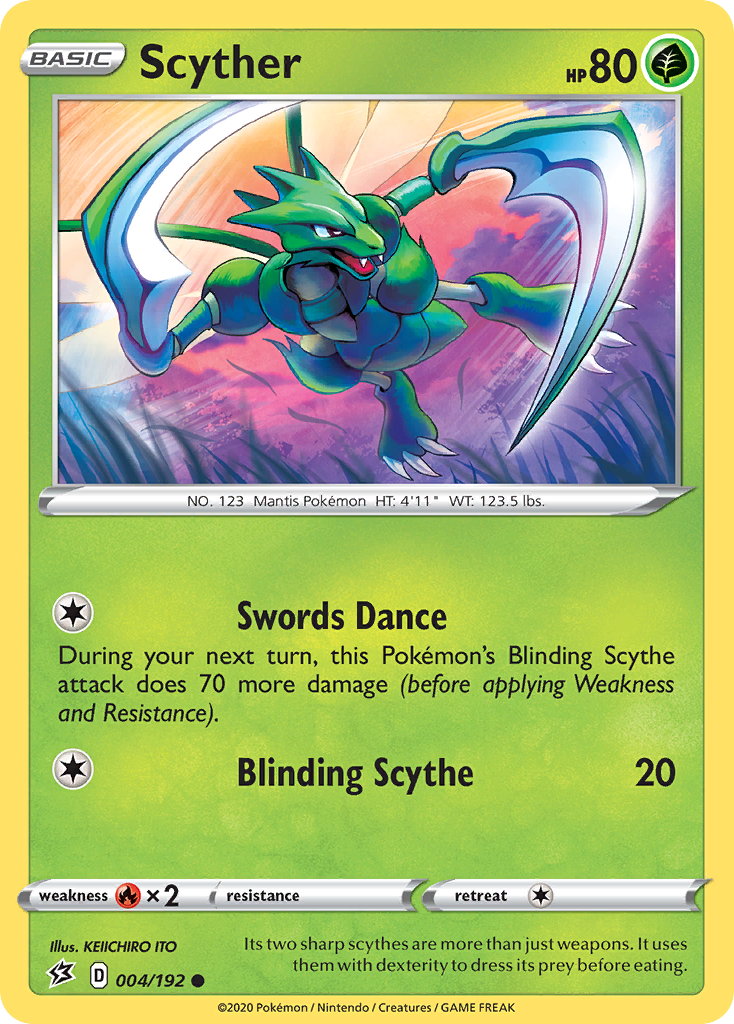 Scyther card