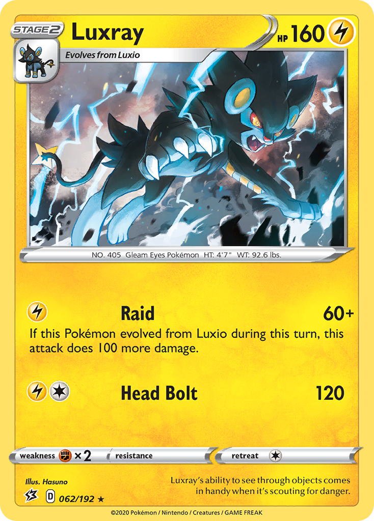 Luxray card