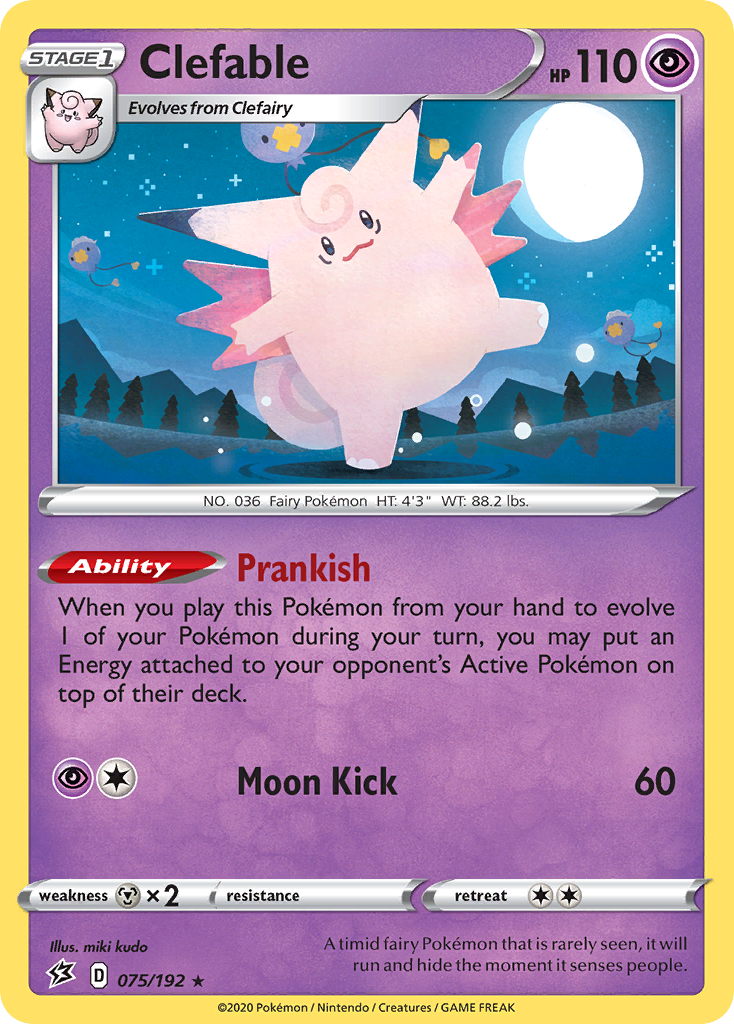 Clefable card