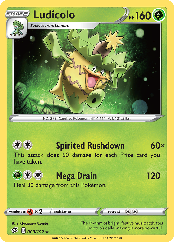 Ludicolo card