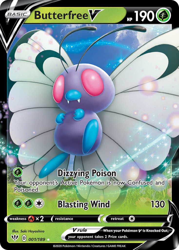 Butterfree V card