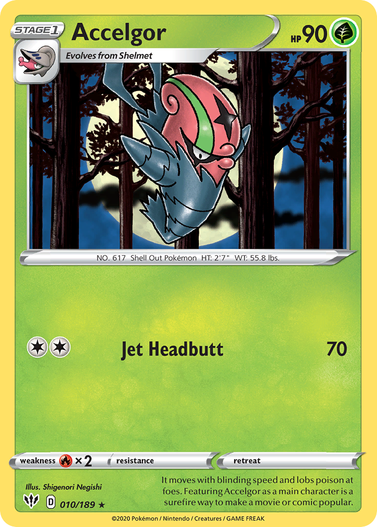 Accelgor card