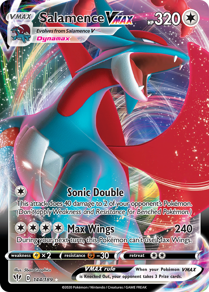 Salamence VMAX card