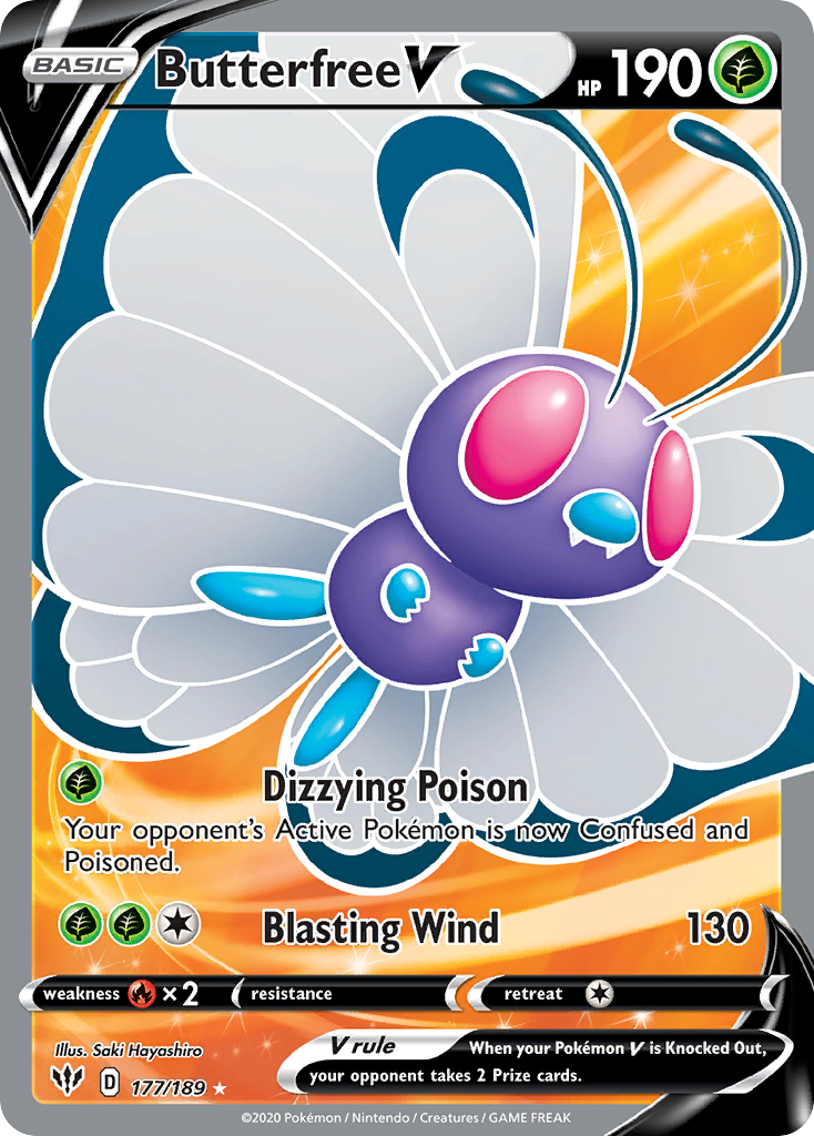 Butterfree V card